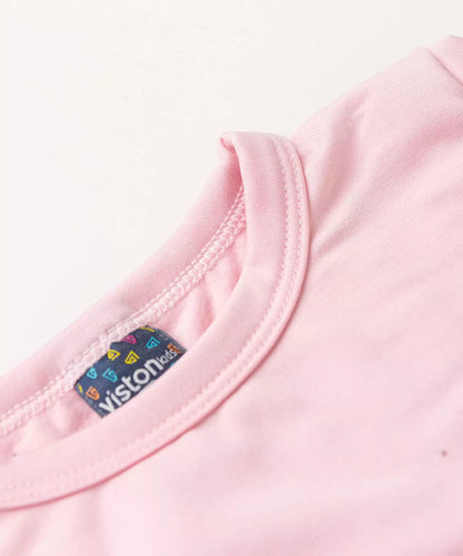 Blusa Térmica para Menina Básica no Rosa