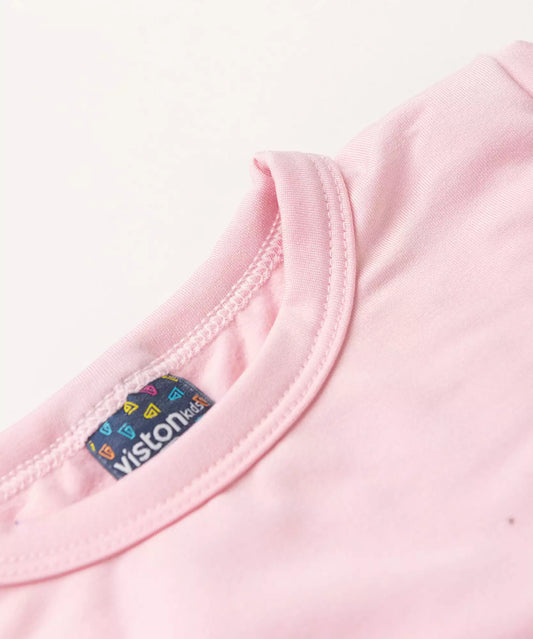 Blusa Térmica para Menina Básica no Rosa