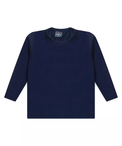 Blusa Térmica para Menino Básica Marinho