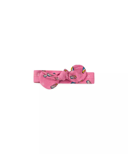Body de Inverno para Bebê Menina com Faixa de Cabelo Rosa