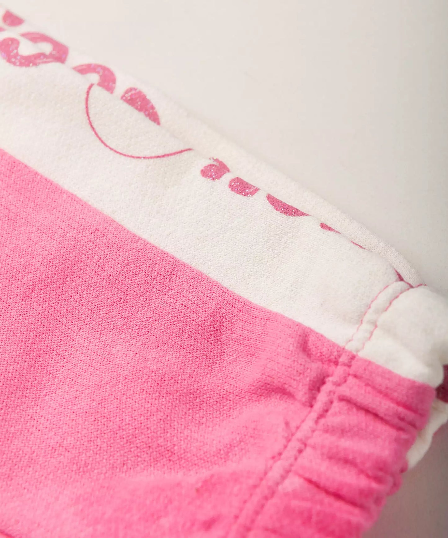Calça de Moletom para Menina Básica Rosa