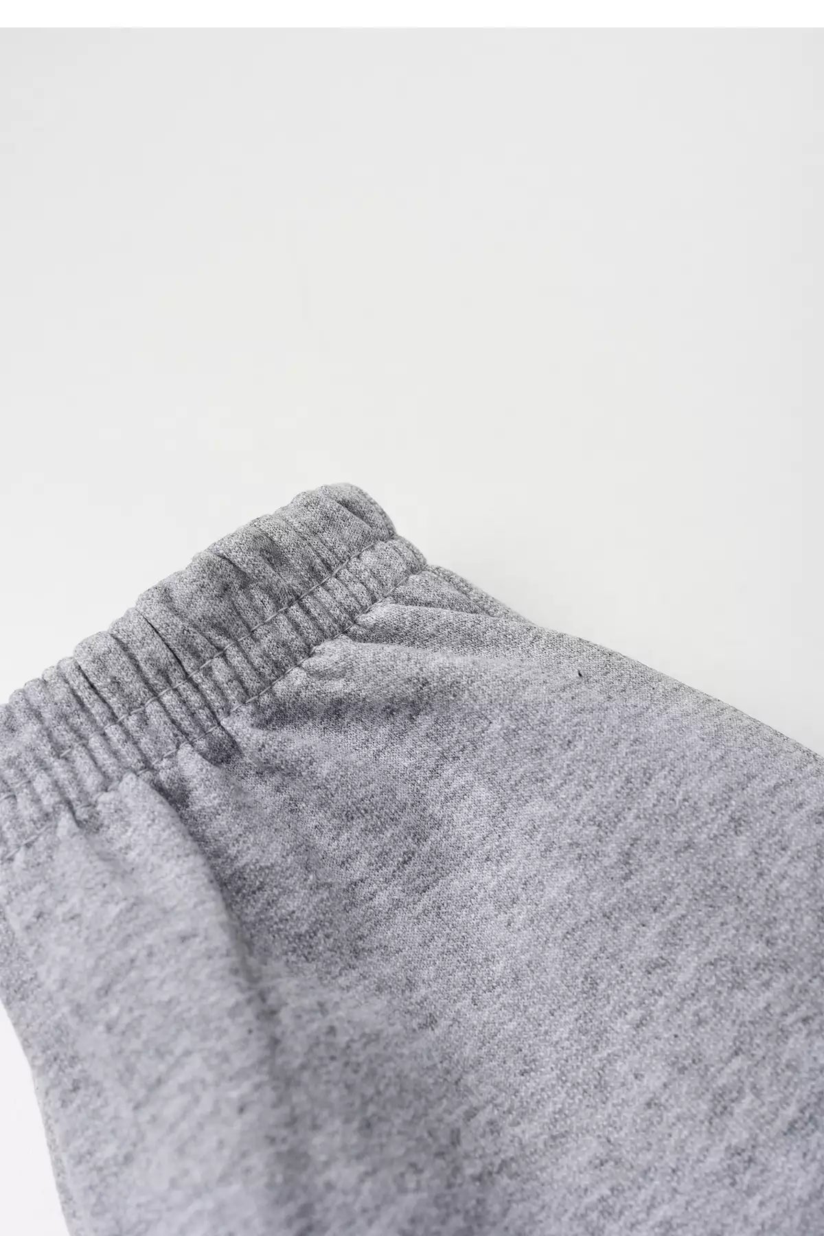 Calça de Moletom Básica Infantil Menino Mescla
