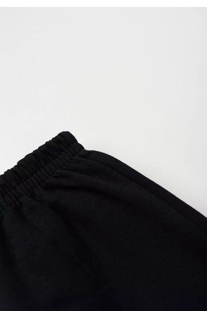 Calça de Moletom Básica Infantil Menino Preto