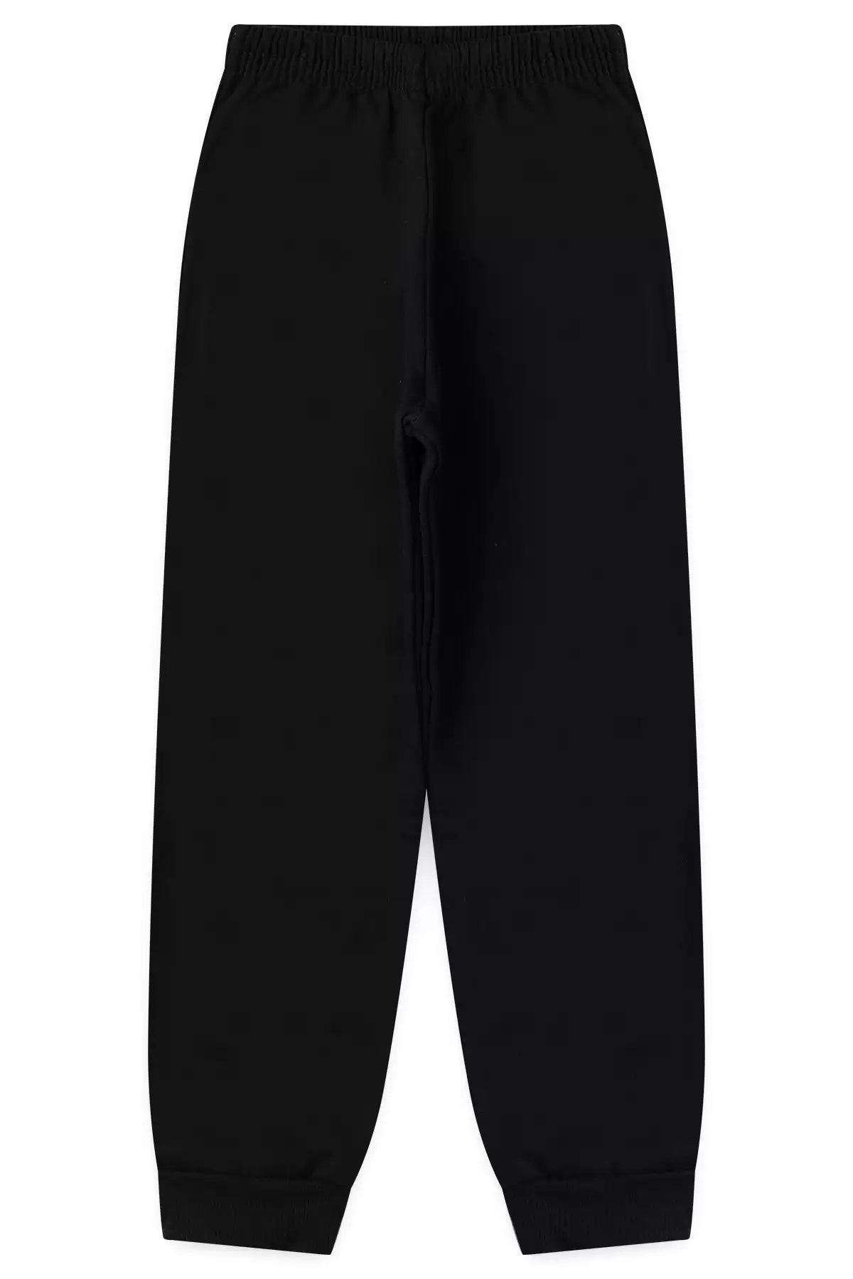 Calça de Moletom Básica Infantil Menino Preto