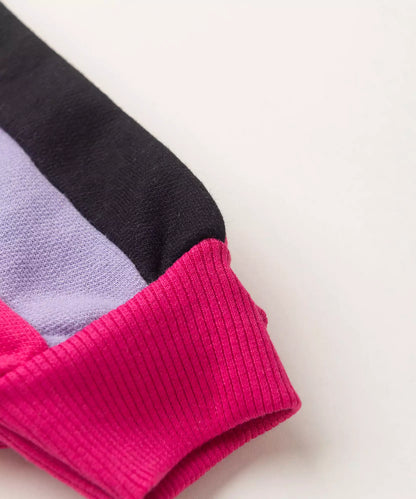 Calça de Moletom Infantil Feminina Estampada Pink