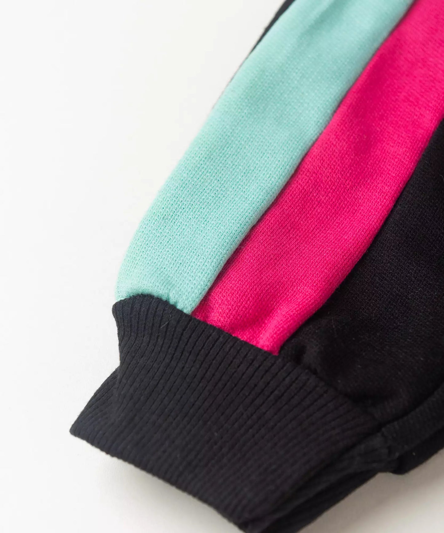 Calça de Moletom Infantil Feminina Estampada Preto