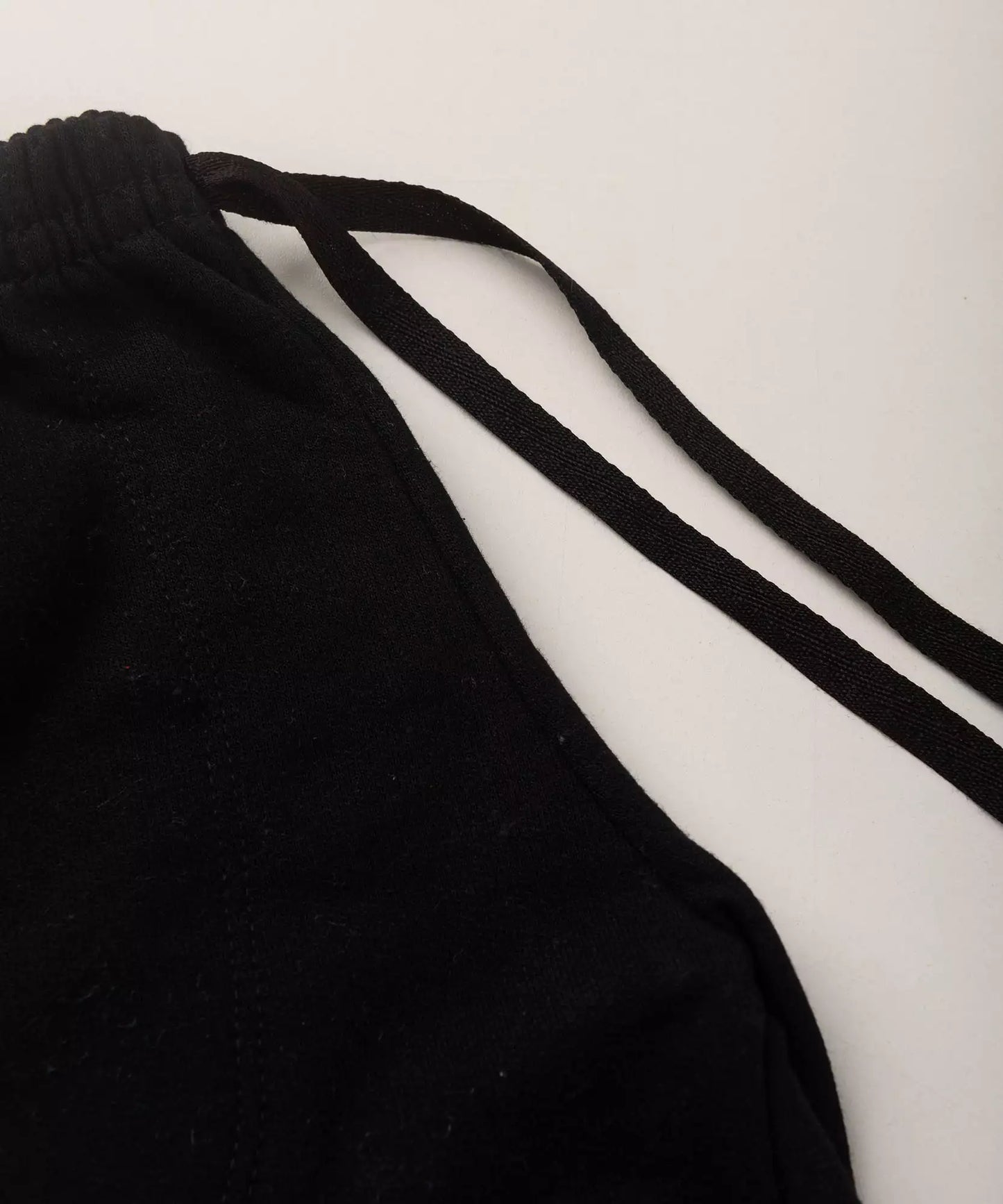 Calça de Moletom Infantil Masculina Básica em Preta