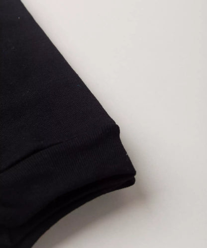 Calça de Moletom Infantil Masculina Básica Preto