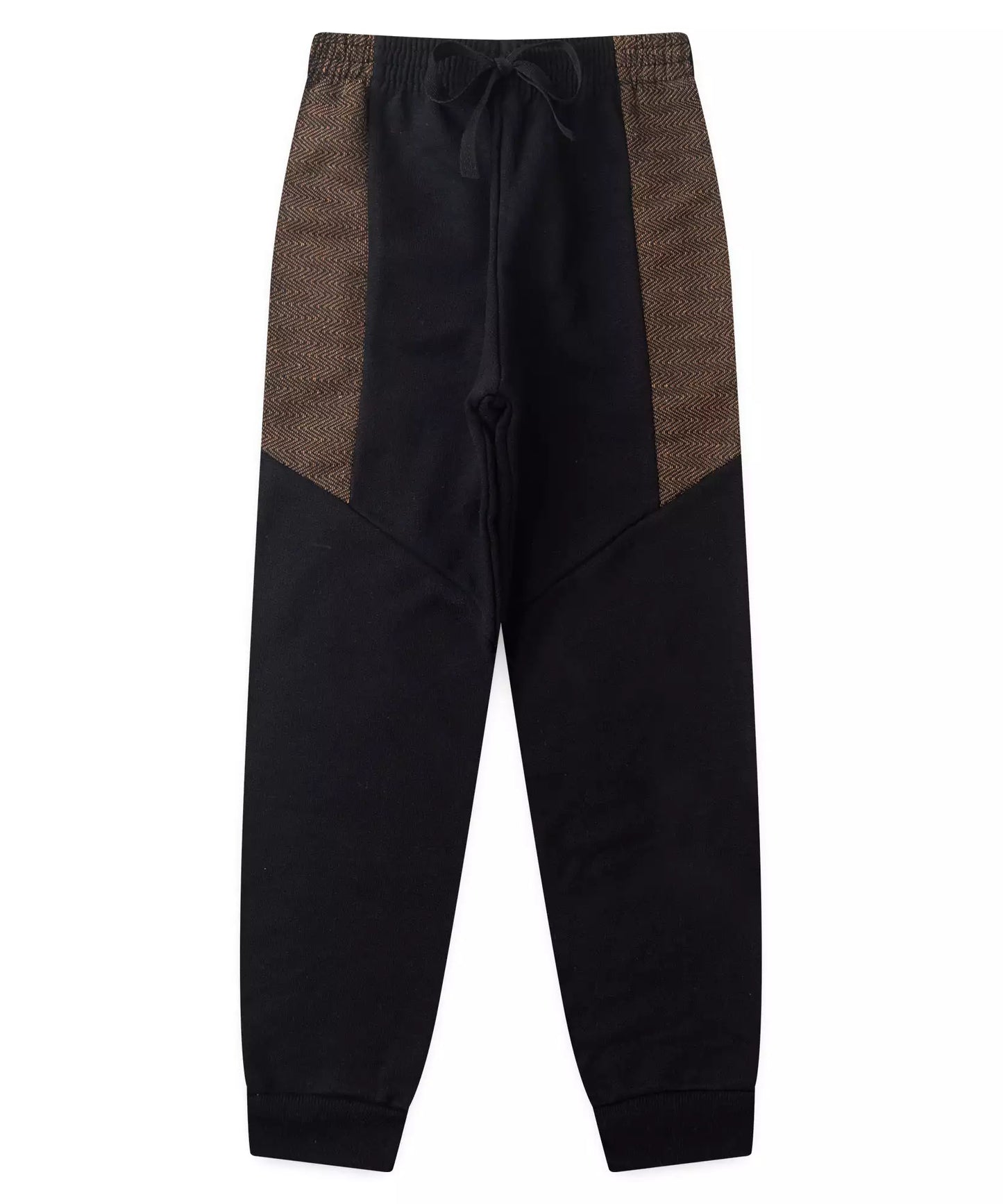 Calça de Moletom Infantil Masculina Básica Preto