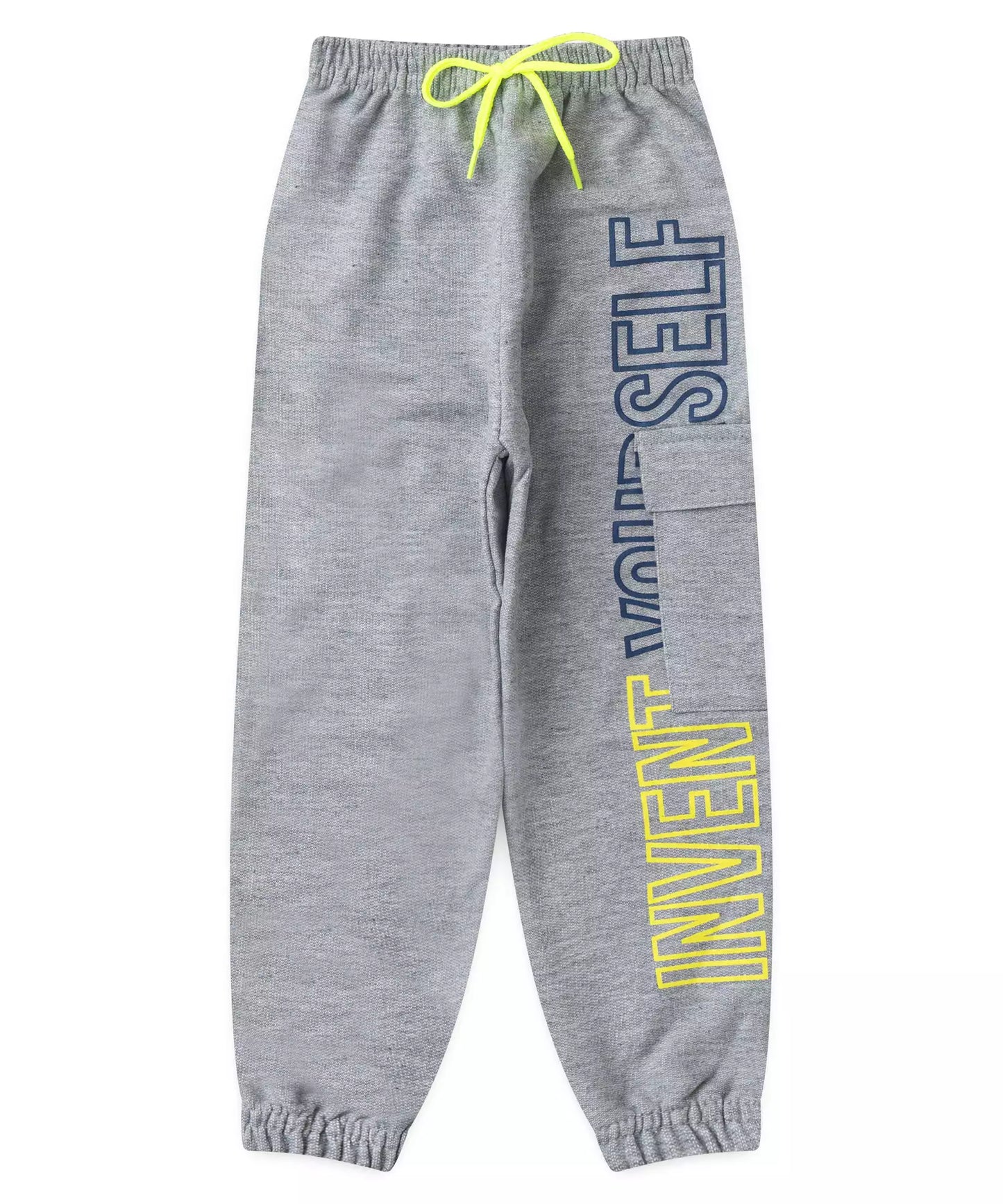 Calça de Moletom Infantil Masculina com Bolso Mescla