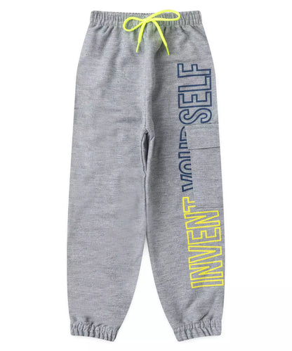 Calça de Moletom Infantil Masculina com Bolso Mescla