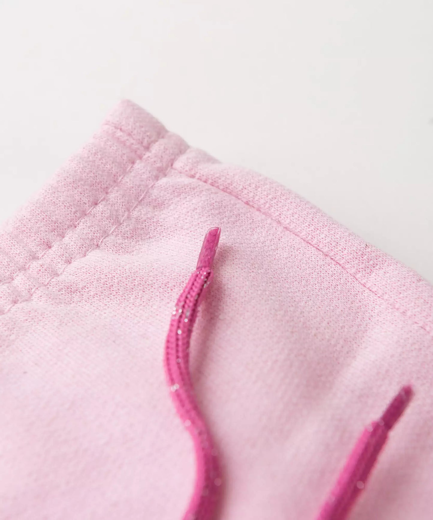 Calça de Moletom para Bebê Menina Metalizada Rosa