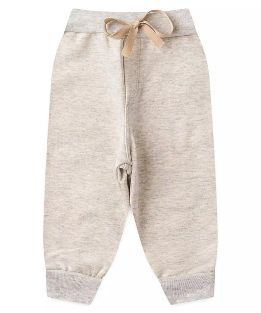 Calça de Moletom para Bebê Menino Ursinho Mescla