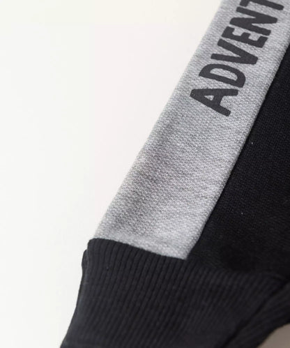 Calça de Moletom Infantil Masculina com Bolso Preto