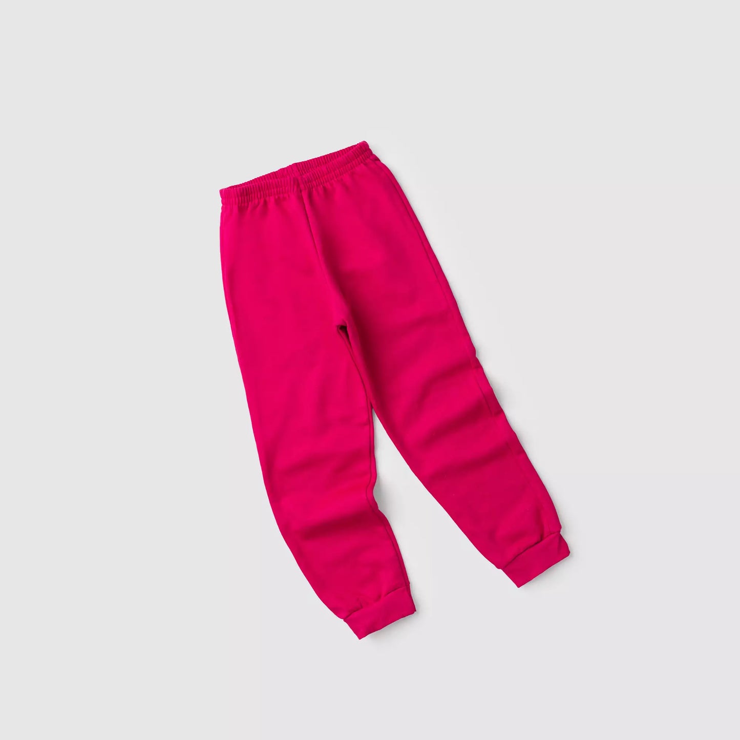 Calça Infantil Básica em Moletom Menina Pink