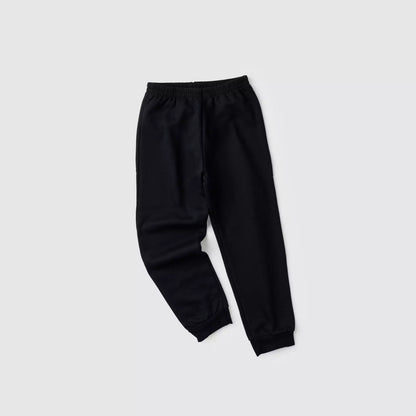 Calça Infantil Básica em Moletom Menina Preto