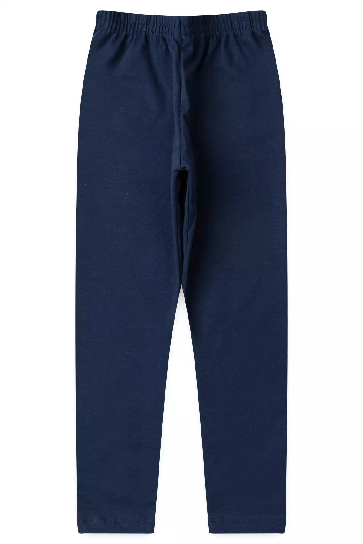 Calça Legging Básica Infantil Menina Marinho