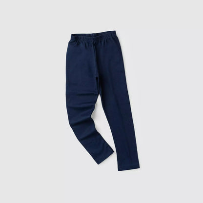 Calça Legging Básica Infantil Menina Marinho