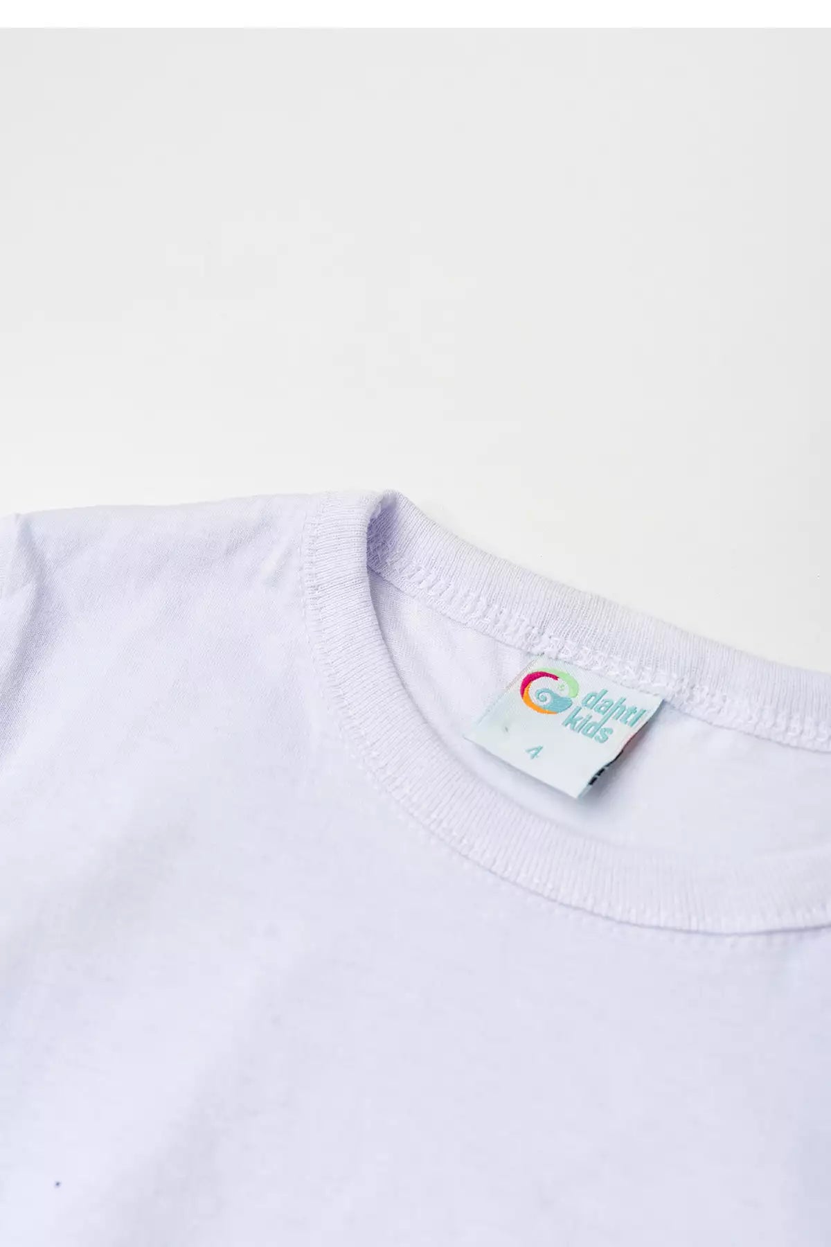 Camiseta Básica Infantil Menino Manga Longa Branco