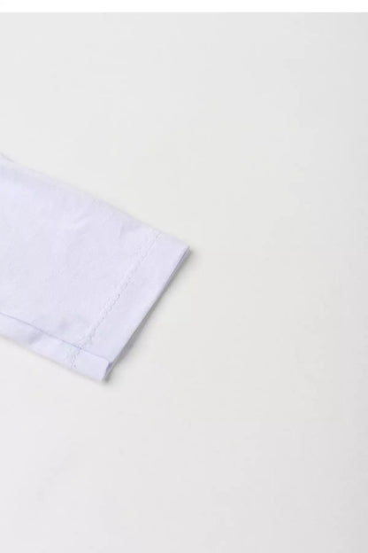 Camiseta Básica Infantil Menino Manga Longa Branco
