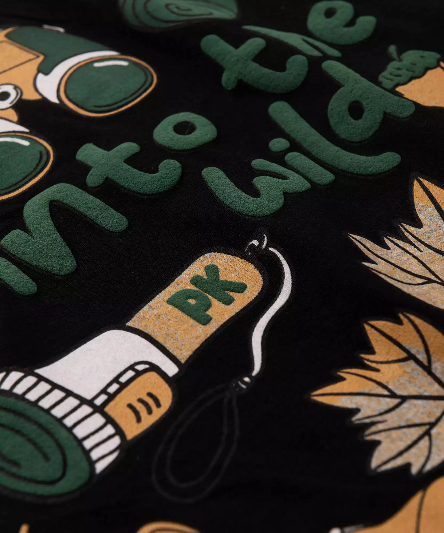 Camiseta Infantil Masculina Estampada Preta