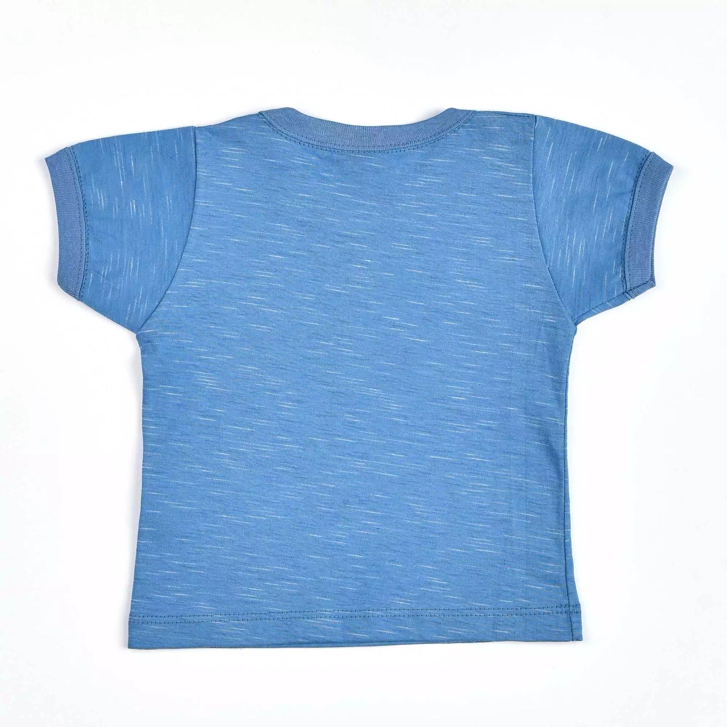 Camiseta para Bebê Menino Azul Básica