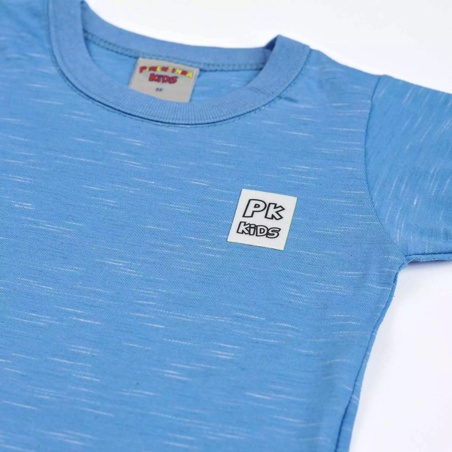 Camiseta para Bebê Menino Azul Básica