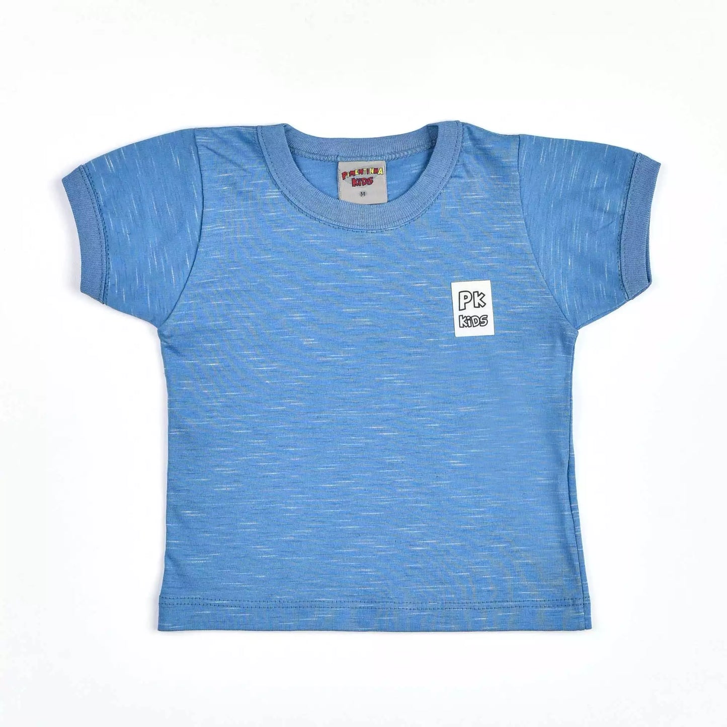 Camiseta para Bebê Menino Azul Básica