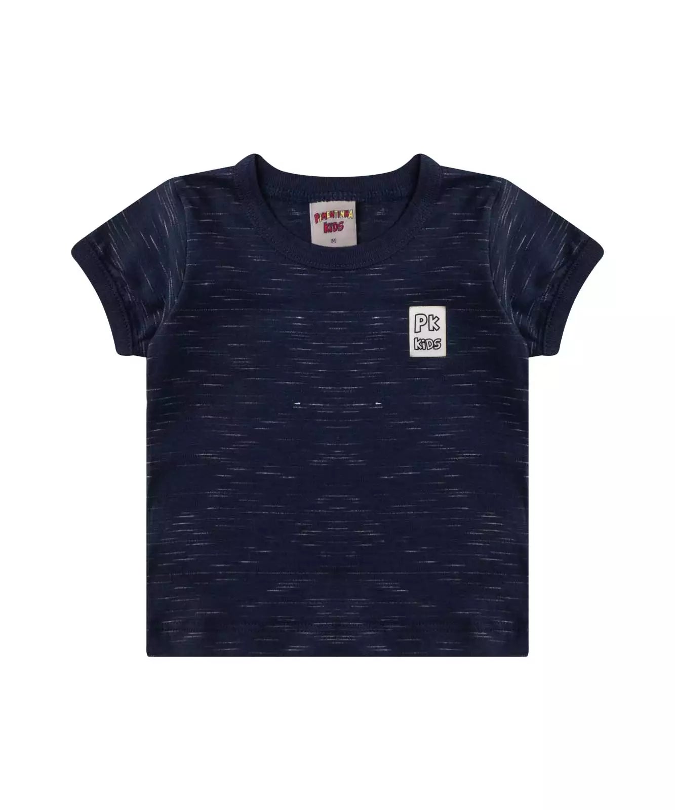 Camiseta para Bebê Menino Básica Marinho