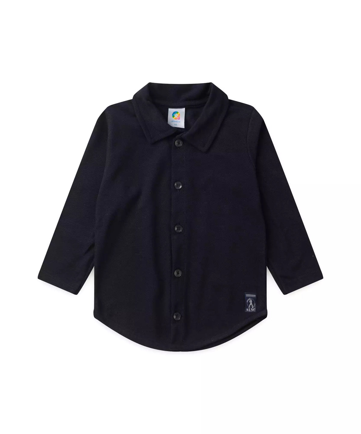Camiseta Social Infantil Masculina Marinho