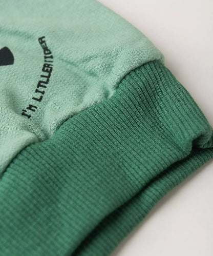 Casaco de Inverno para Bebê Menino Tigre Verde