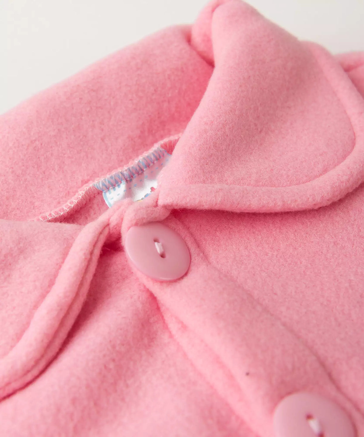 Casaco de Soft Infantil Feminino Coração Rosa