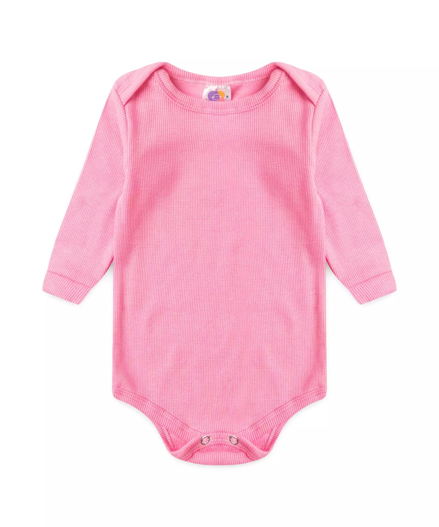 Conjunto Body para Bebê Menina Básico Rosa