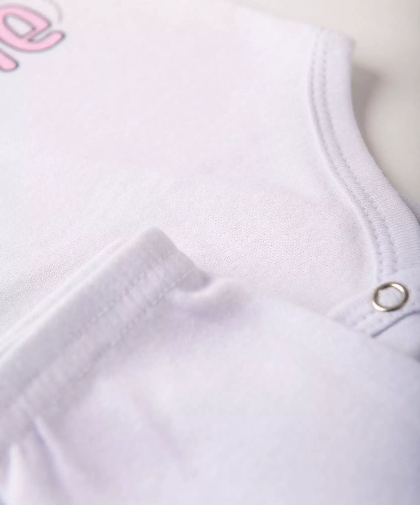 Conjunto Body para Bebê Menina Borboleta Branca