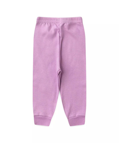 Conjunto Body para Bebê Menina Coração Lilás