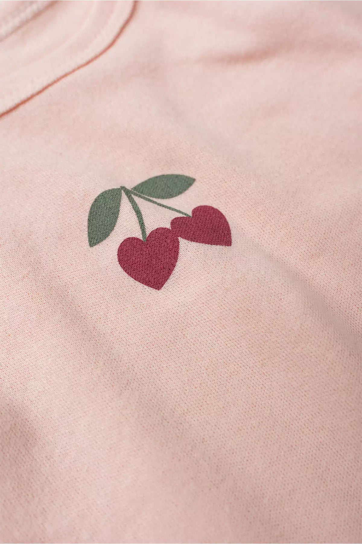 Conjunto Body para Bebê Menina Doce Cerejinha Rosé
