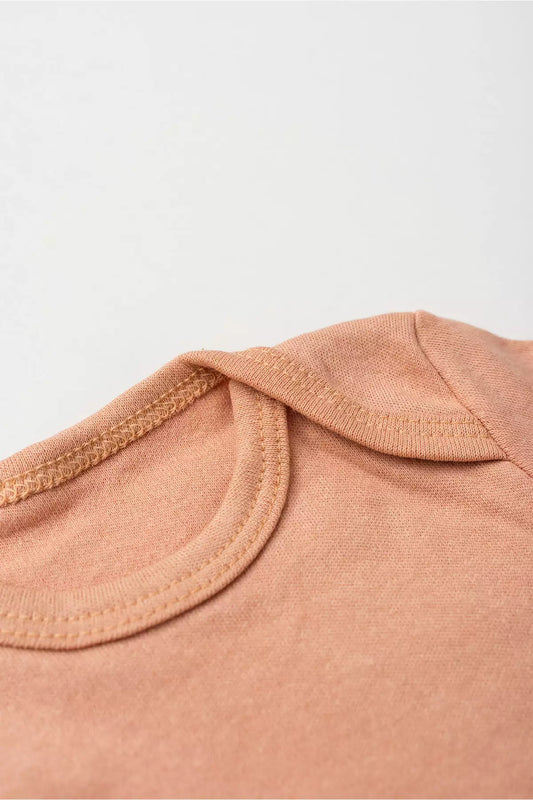 Conjunto Body para Bebê Menina Jardim Suave Rosé