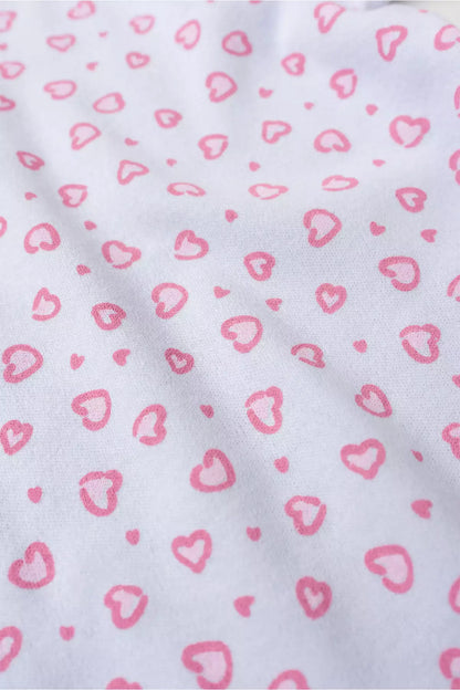 Conjunto Body para Bebê Menina Mini Flores Branco