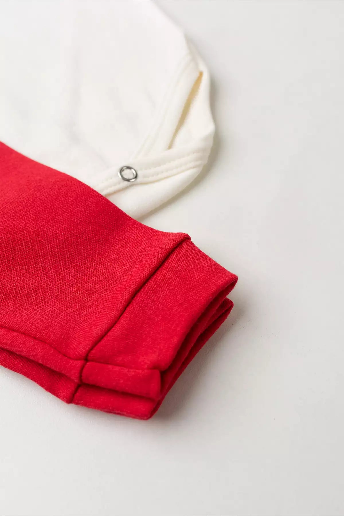Conjunto Body para Bebê Menina Moranguinho Doce Marfim