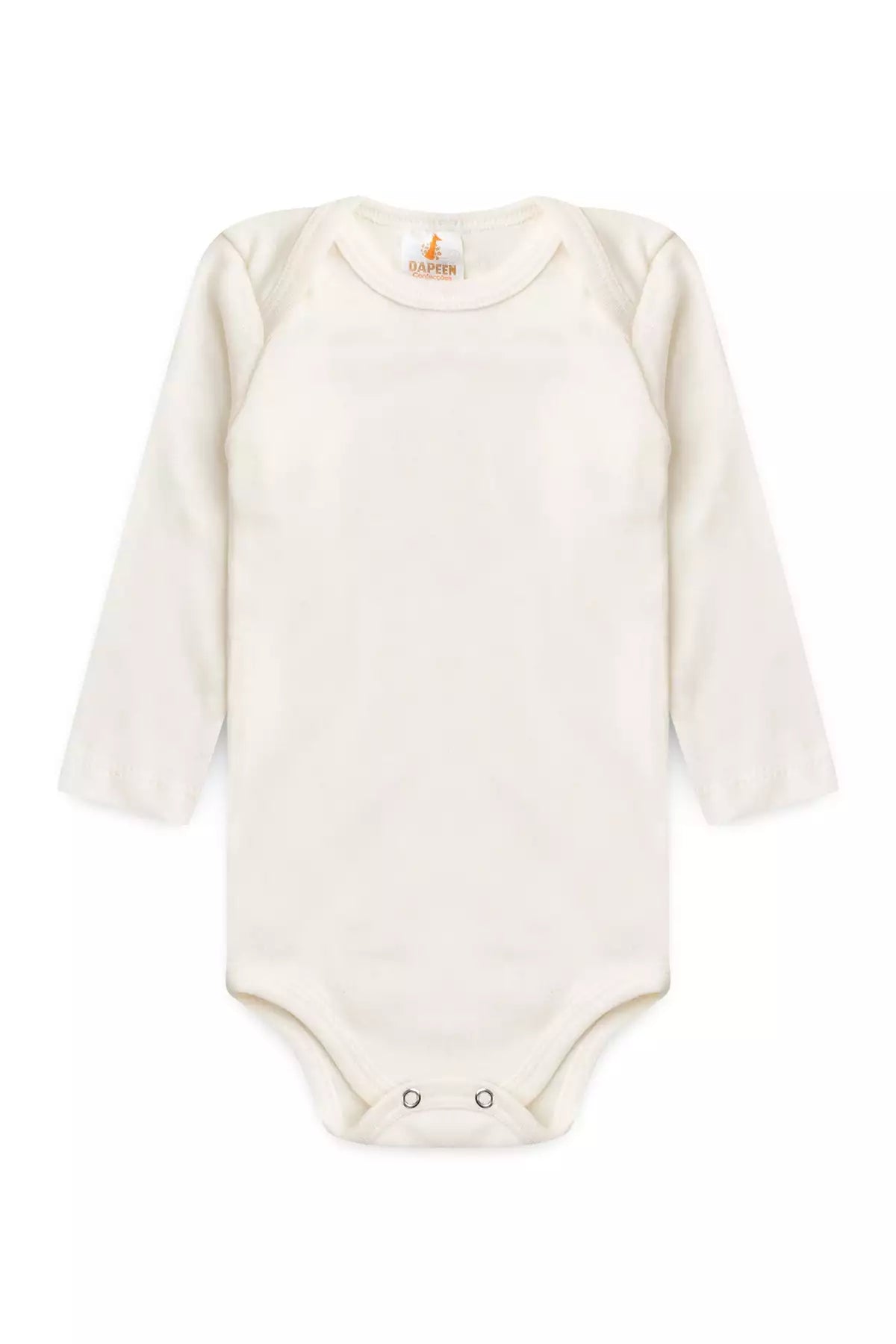 Conjunto Body para Bebê Menina Nuvem de Algodão Marfim