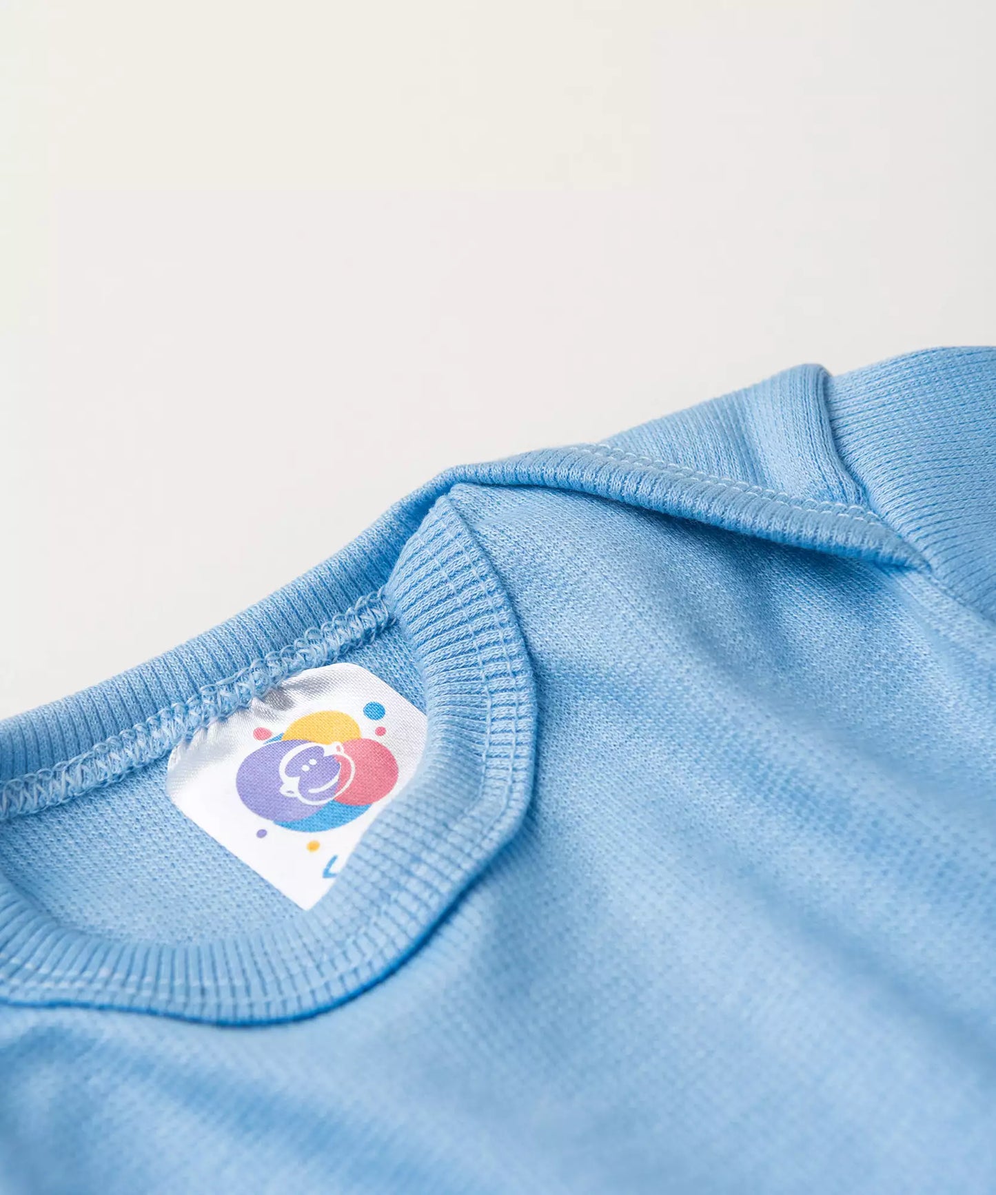 Conjunto Body para Bebê Menino Básico Azul