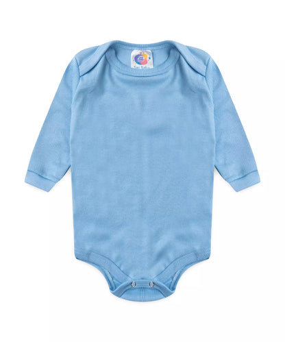 Conjunto Body para Bebê Menino Básico Azul