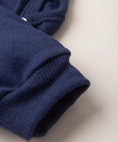 Conjunto Body para Bebê Menino Básico Marinho