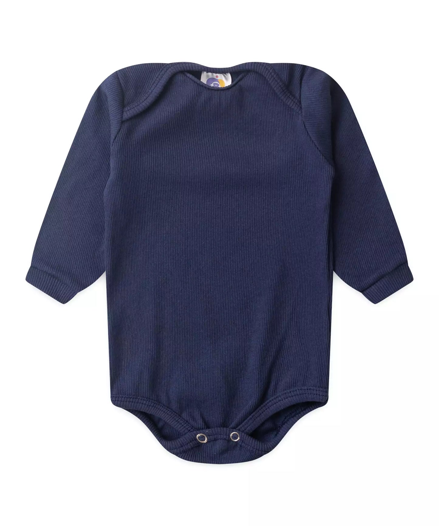 Conjunto Body para Bebê Menino Básico Marinho