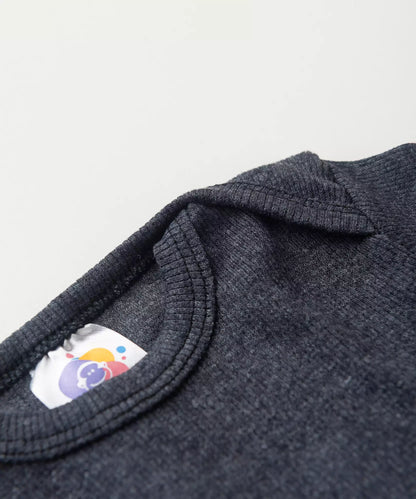 Conjunto Body para Bebê Menino Básico Preto