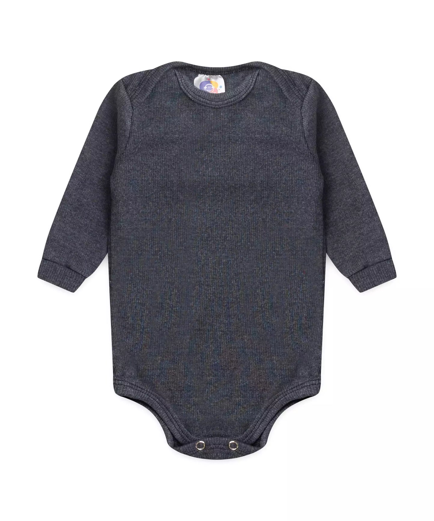 Conjunto Body para Bebê Menino Básico Preto