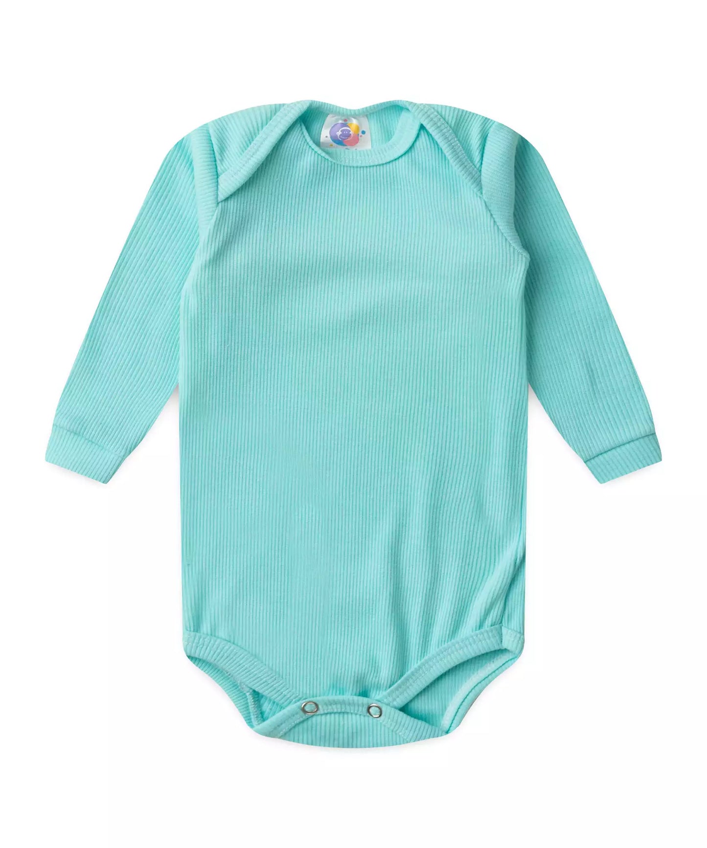 Conjunto Body para Bebê Menino Básico Verde Água