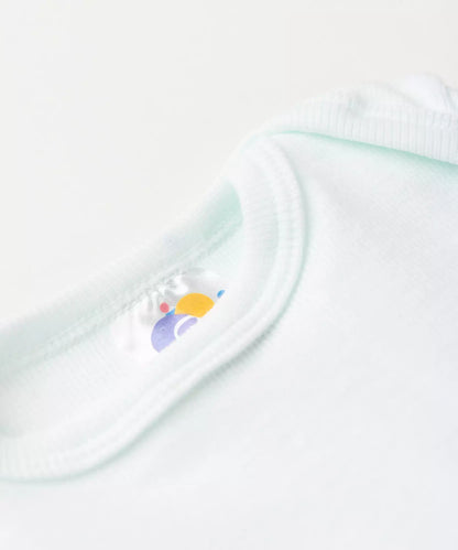 Conjunto Body para Bebê Menino Básico Verde Bebê