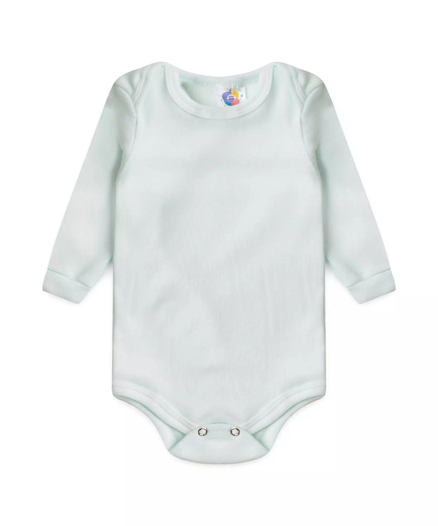 Conjunto Body para Bebê Menino Básico Verde Bebê