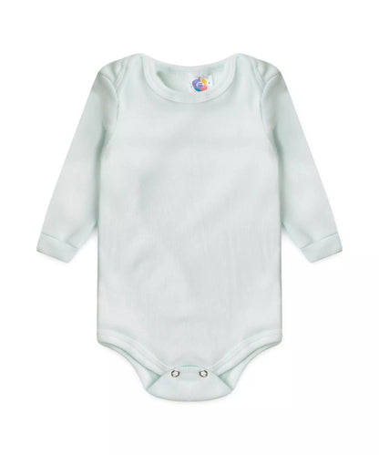 Conjunto Body para Bebê Menino Básico Verde Bebê
